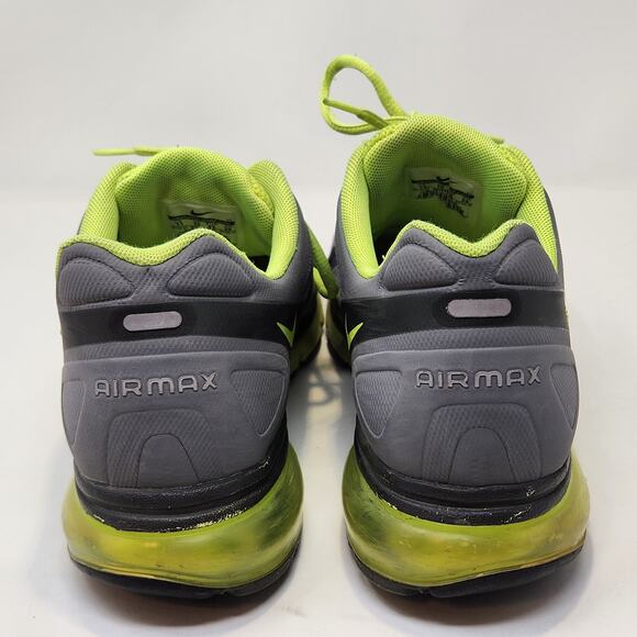 Nike Air Max Excellerate Atheltic Running Shoes Sneakers Men Size 11 Gray Yellow - Picture 6 of 8